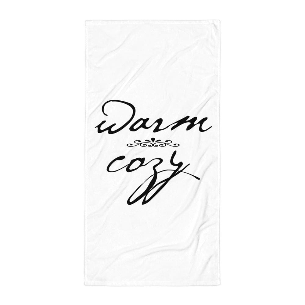 Shop Warm and Cozy Hygge Lifestyle Beach Bath Towel, Towel, USA Boutique