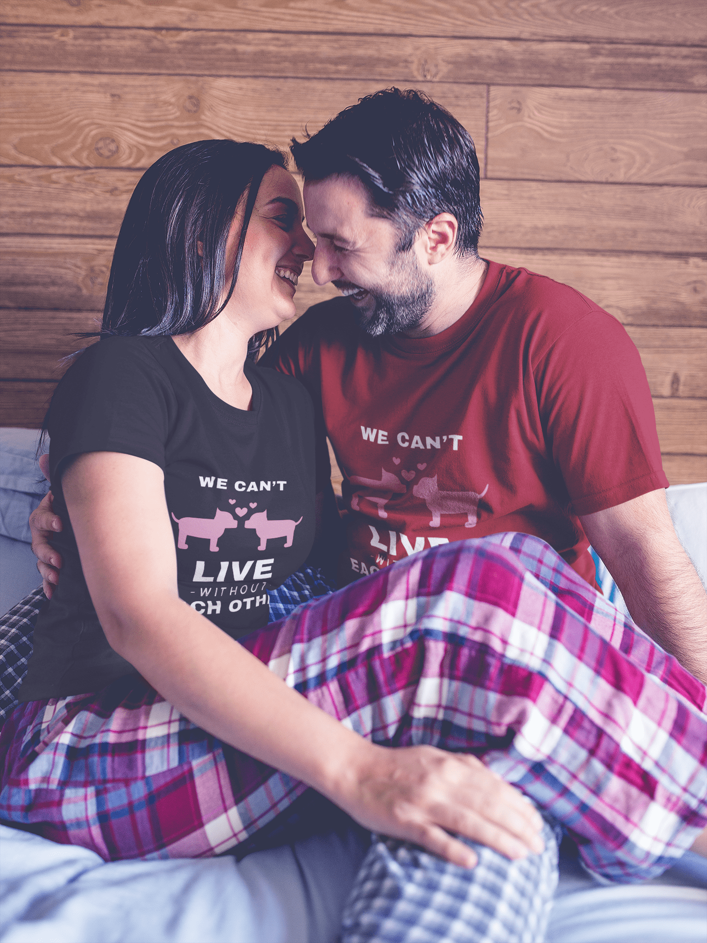 Shop We Can't Live Without Each Other Statement Valentine's Day Short-Sleeve Unisex T-Shirt, Clothing T-shirts, USA Boutique