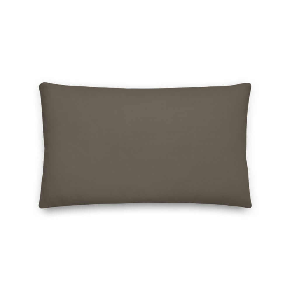 Wenge Premium Decorative Throw Pillow | Dark Brown Warm Decor, Throw Pillows, $ 61.50, A Moment Of Now™