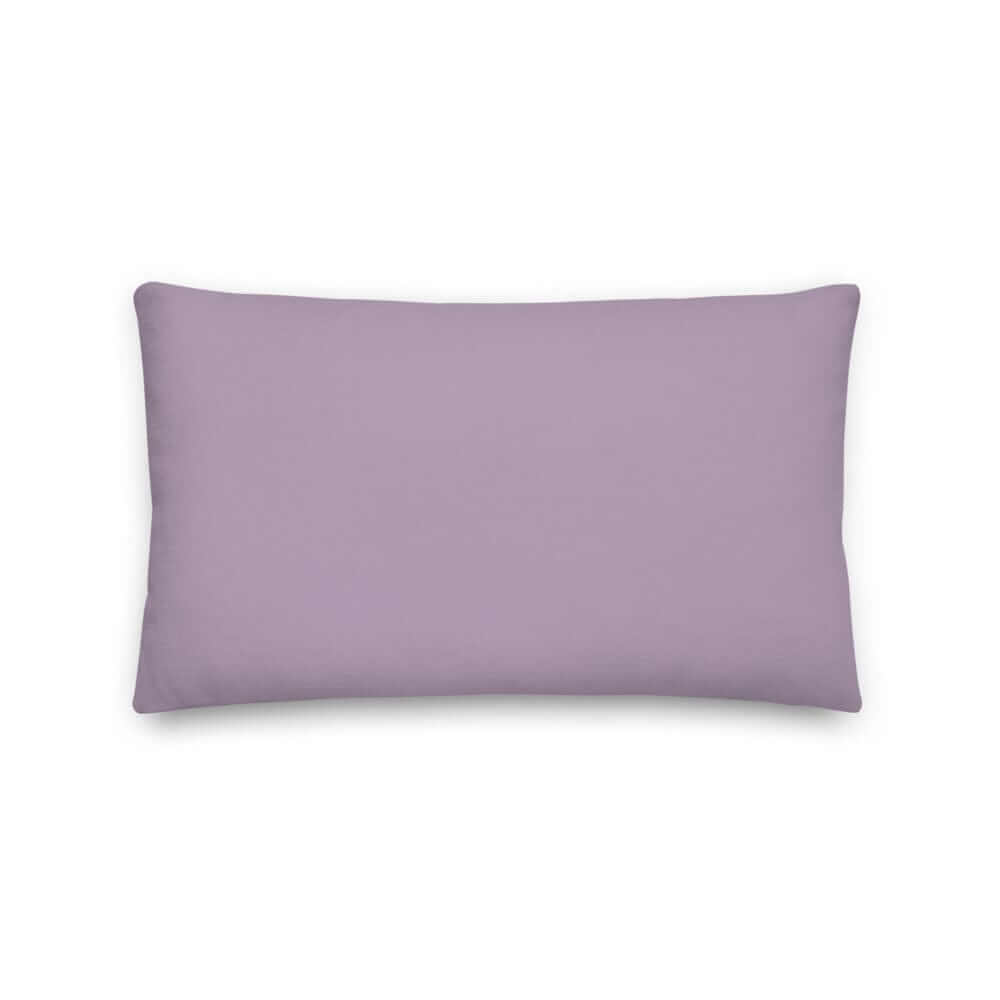 White on Pastel Purple Polka Dots Premium Decorative Pillow Cushion, Pillow, $ 61.50, A Moment Of Now™