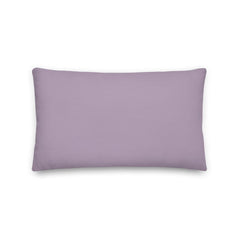 Shop White on Pastel Purple Polka Dots Premium Decorative Pillow Cushion, Pillow, USA Boutique