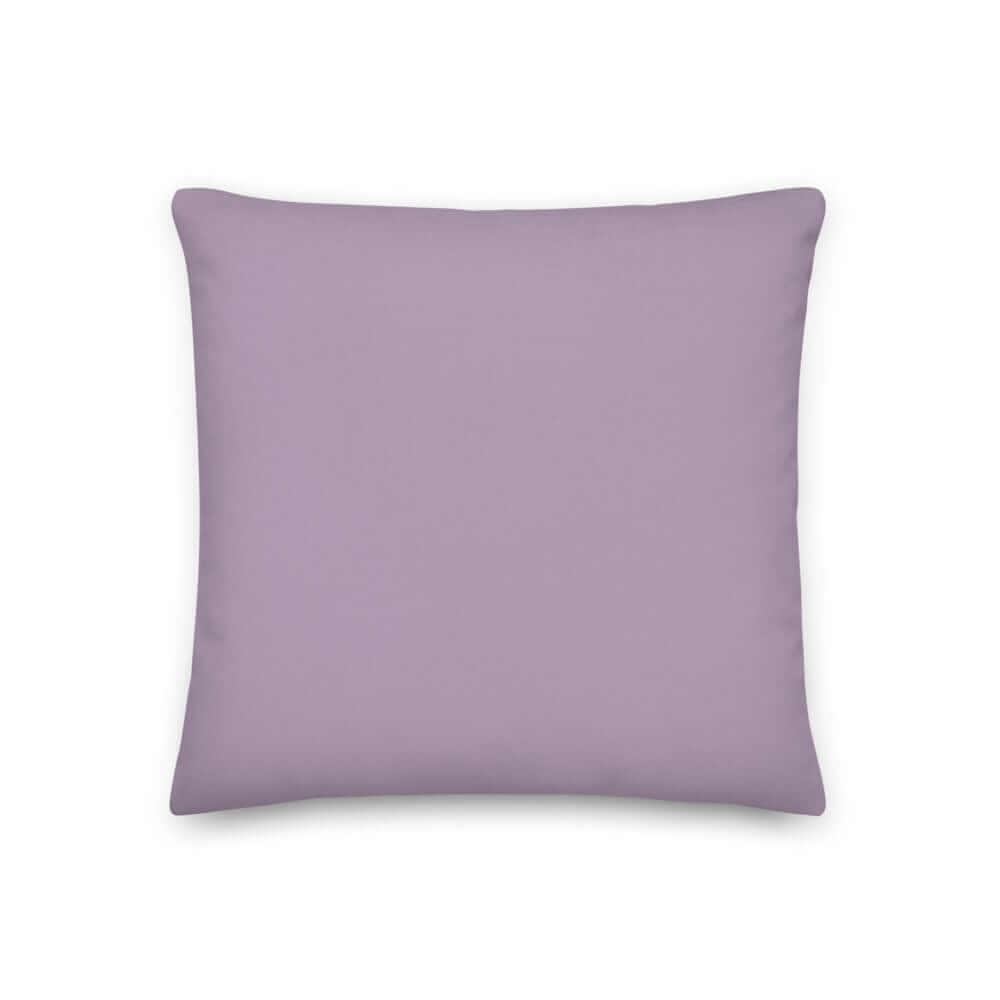 White on Pastel Purple Polka Dots Premium Decorative Pillow Cushion, Pillow, $ 61.50, A Moment Of Now™