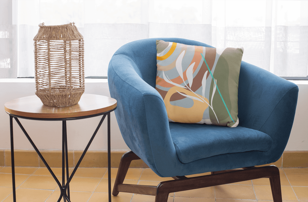 Whitney From an Island Abstract Shape & Lines Art Bohemian Style Premium Decorative Throw Pillow Cushion, Pillow, $ 64.50, A Moment Of Now™