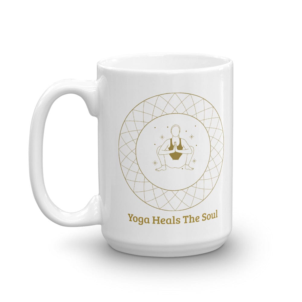 Yoga Heals The Soul Statement Coffee Tea Cup Mug Mugs A Moment Of Now Women’s Boutique Clothing Online Lifestyle Store