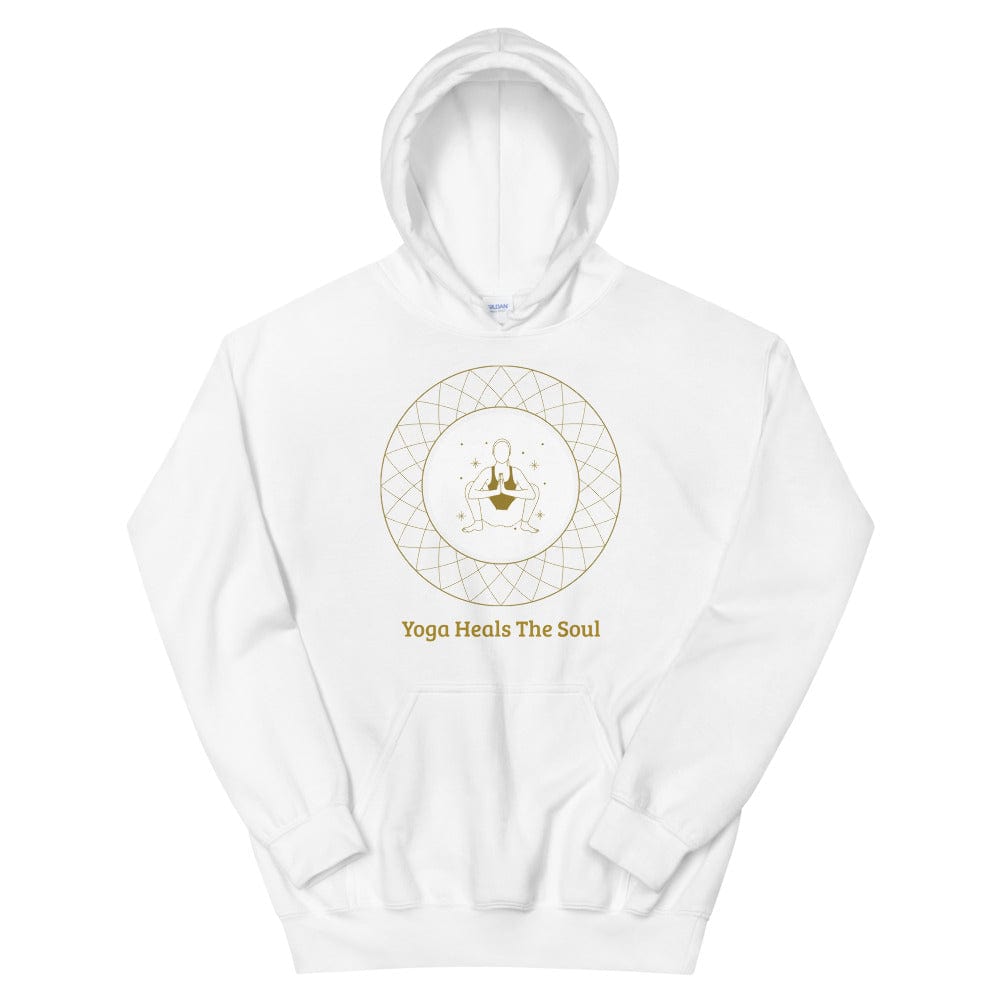 Shop Yoga Heals The Soul Statement Hooded Sweatshirt, Hoodies, USA Boutique