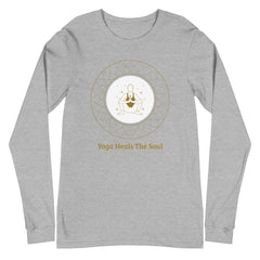 Shop Yoga Heals The Soul Statement Unisex Long Sleeve Tee, Clothing T-shirts, USA Boutique