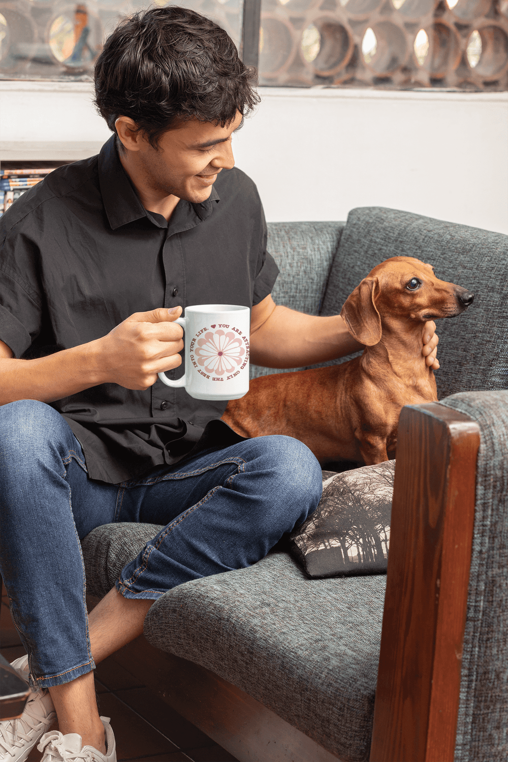 You Are Attracting Only The Best Into Your Life Coffee Tea Cup Mug, Mug, $ 17.50, A Moment Of Now™