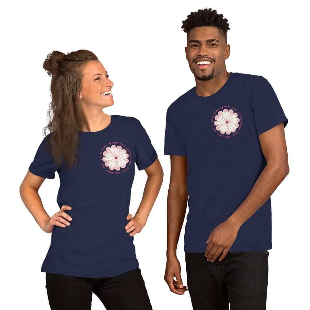 You Are Attracting Only The Best Into Your Life Short-Sleeve Unisex T-Shirt, Clothing T-shirts, $ 39.00, A Moment Of Now™