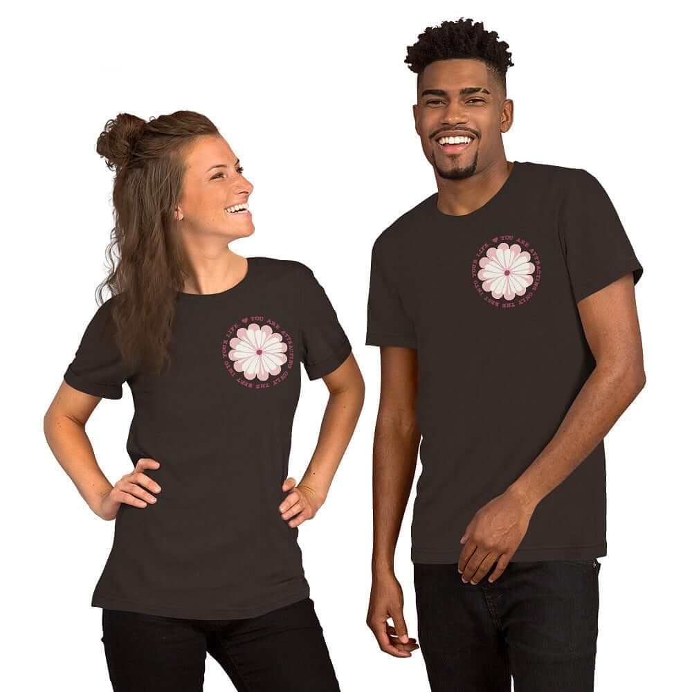 You Are Attracting Only The Best Into Your Life Short-Sleeve Unisex T-Shirt, Clothing T-shirts, $ 39.00, A Moment Of Now™
