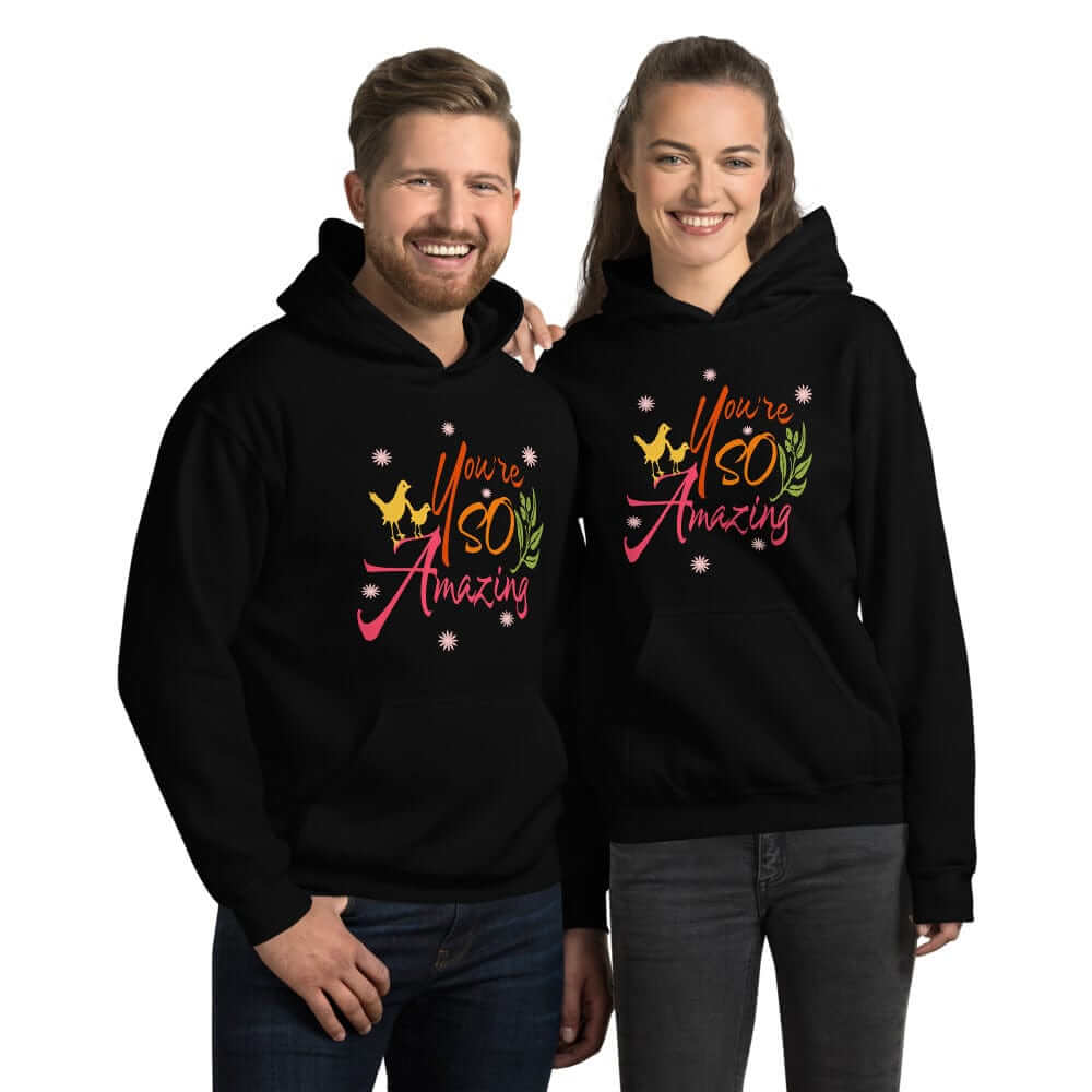 You're So Amazing Inspirational Quote Positive Mindset Lifestyle Unisex Hoodie, Hoodies, $ 48.00, A Moment Of Now™