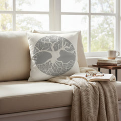Tree of Life Throw Pillow | Handmade Pillow Cover & Cushion, Throw Pillows, $ 45.00, A Moment Of Now™