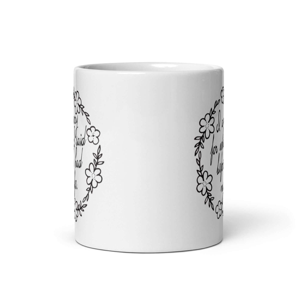 Sorry Before My Coffee Quote on Coffee Tea Cup Mug, Mugs, $ 20.00, A Moment Of Now™
